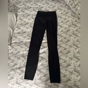 Black lululemon align leggings